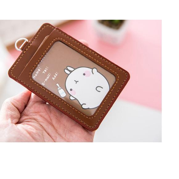 

☪ 2 NAME TAG KULIT PU. GANTUNGAN ID CARD, KALUNG ID CARD WATERPROOF ♘