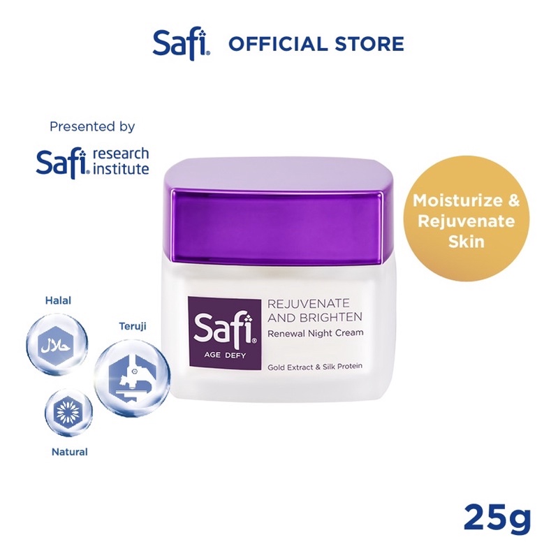 Safi Age Defy Anti Aging Renewal Night Cream 25 gr