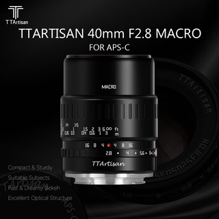 Lensa TTartisan 40mm F2.8 Macro for APS-C Macro