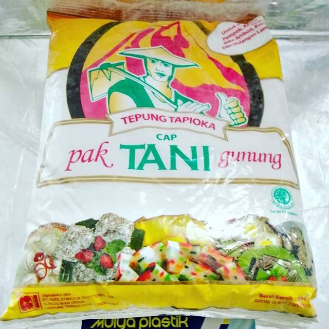 

Tepung tapioka 500gr pak tani