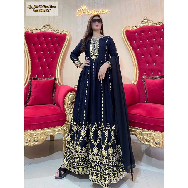 GAMIS India terbaru Motif Mastani