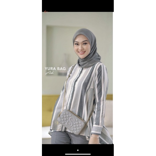 yura bag button scarves