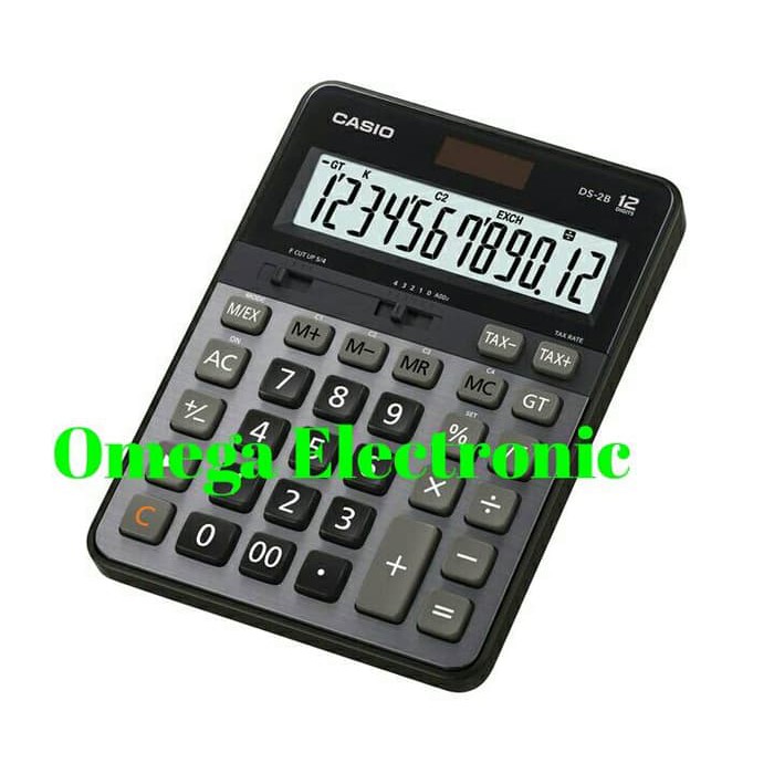 

Casio Heavy Duty Calculator DS-2B - Kalkulator Kantor Office DS 2 B 12