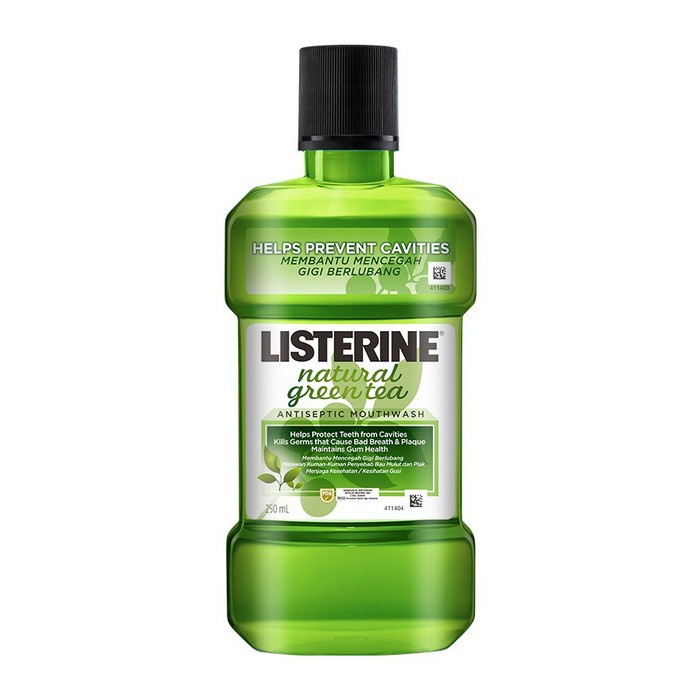 LISTERINE Greentea Antiseptic Mouth Wash Obat Pembersih Mulut 250 ml