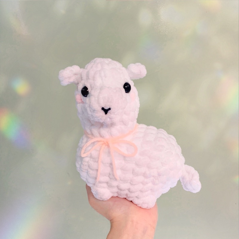 Amigurumi Alpaca / Llama Plushie Boneka Rajut Alpaca / Llama Boneka Alpaca / Llama [ MEDIUM SIZE ] |