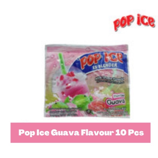 

POP ICE GUAVA FLAVOUR 10 SACHET