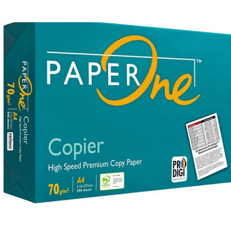 

A4 PAPER ONE 70GRM
