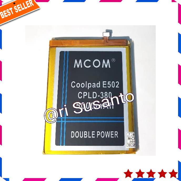 Acc Hp Baterai Mcom Coolpad Max Lite R108 Cpld 308 Double Power 5000Mah