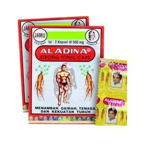 Aladina Kapsul Jamu Herbal Pegal Linu - 1 Bungkus Isi 12 Sachet