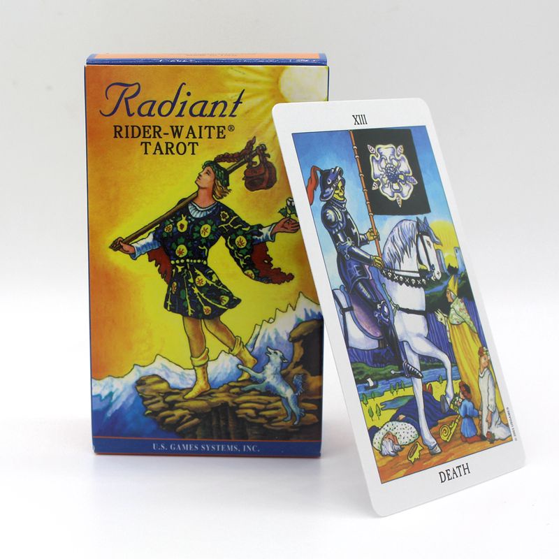 [BISA COD] Kartu Tarot Radiant Rider-Waite Tarot Card | The magician 78 cards Deck