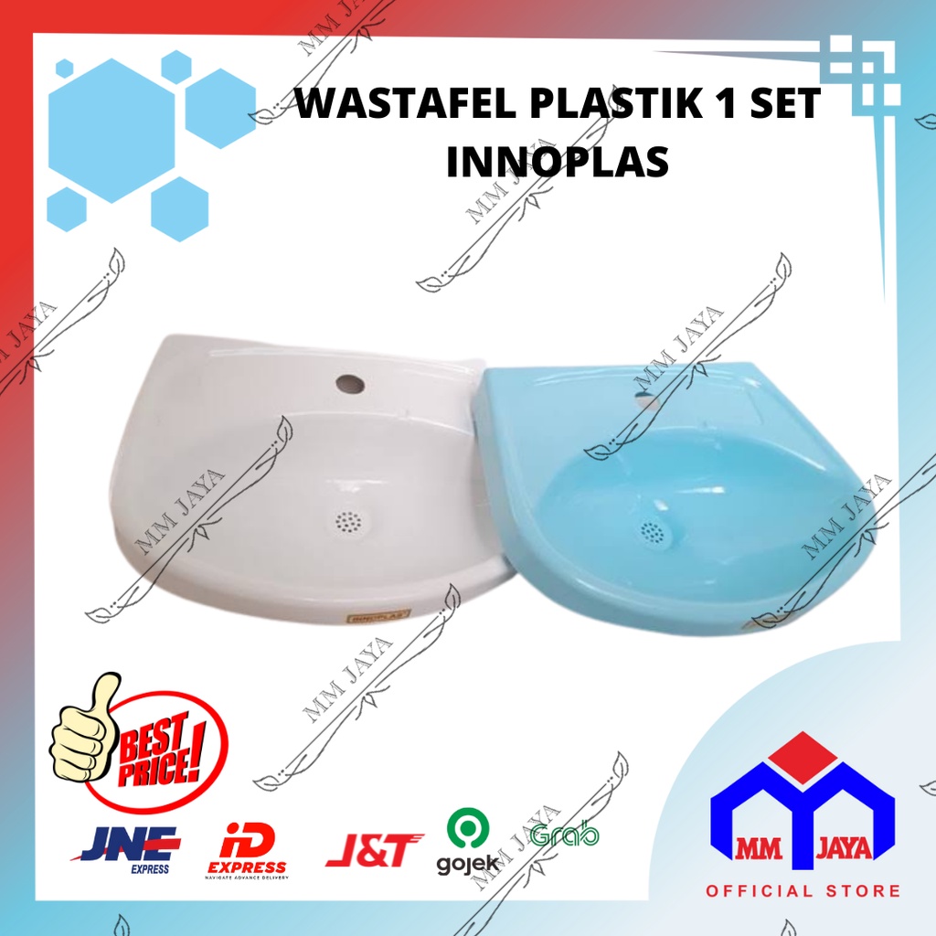 Wastafel Plastik 1 Set Lengkap Innoplas GiantPlast Wastafel Cuci Tangan