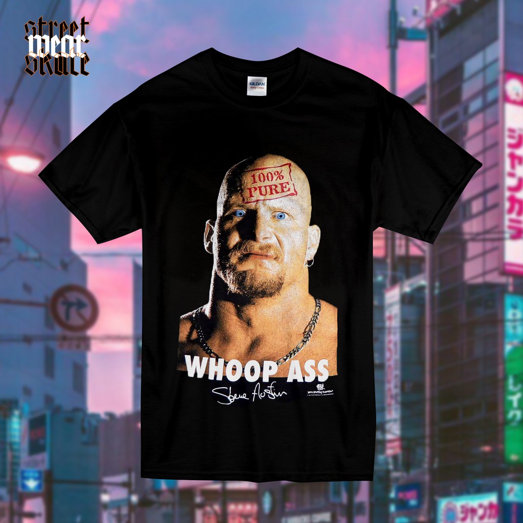 KAOS VINTAGE SMACKDOWN WWE STONE COLD SIGNATURE