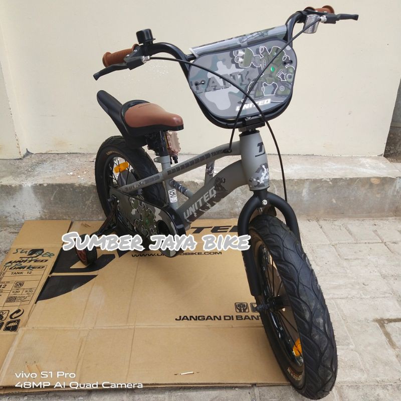 Sepeda Anak BMX 16 Inch UNITED TANK CAKRAM