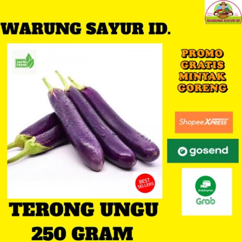 

TERONG UNGU PANJANG 250 GRAM