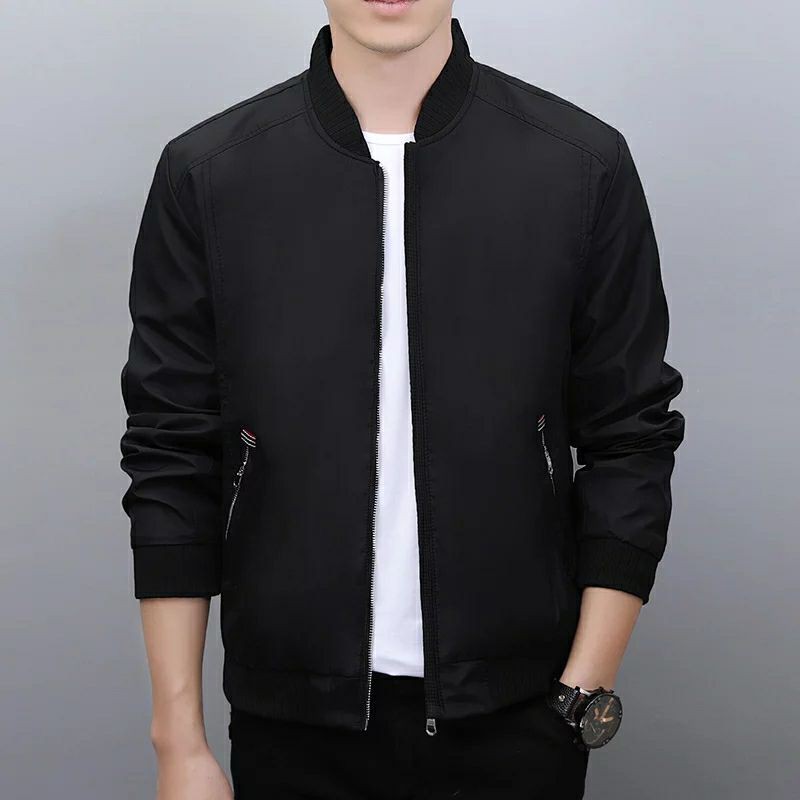 jaket pria/jaket bomber casual pria terbaru/Jaket harian