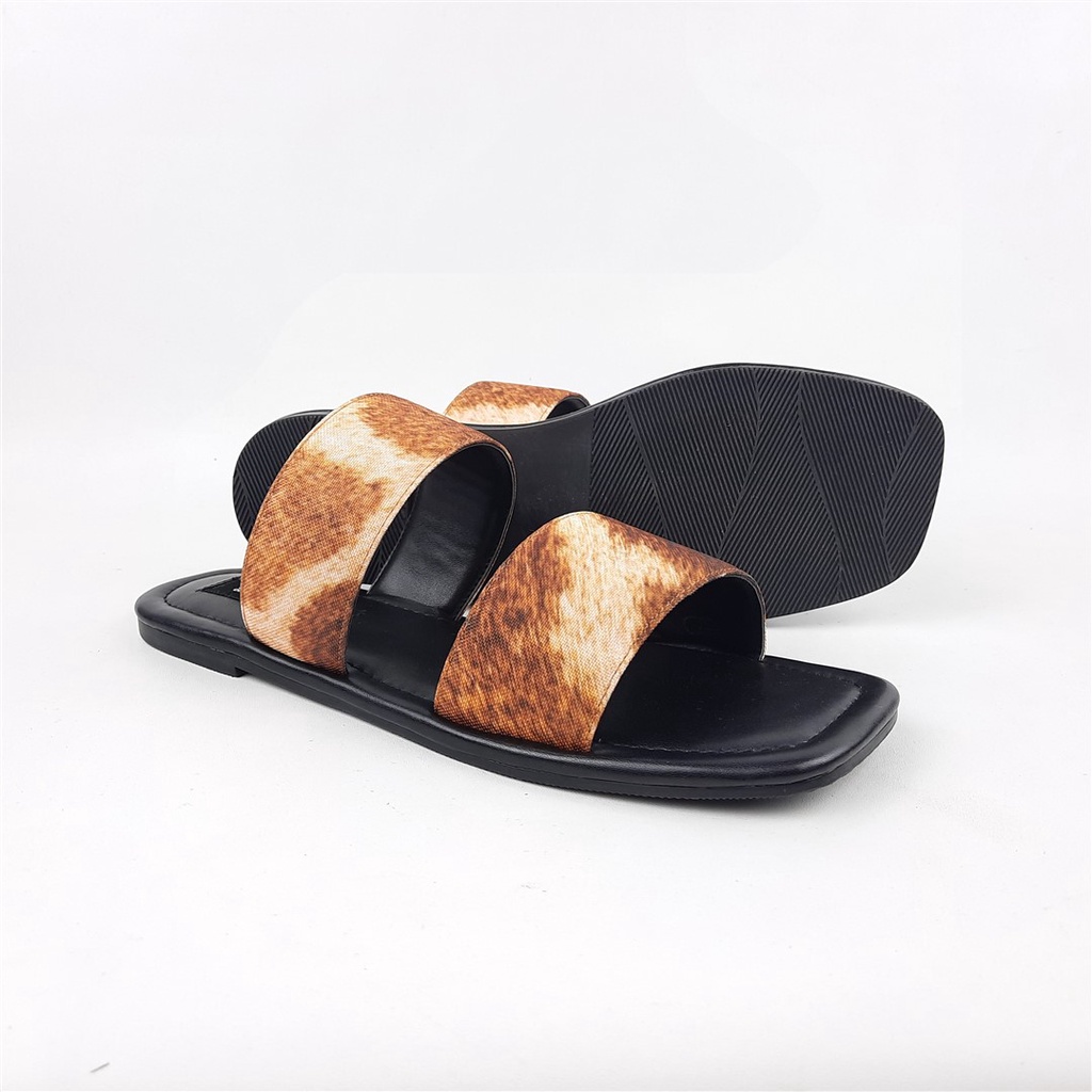 Sandal flat slip on  Lili marleen Giraffa 36-40