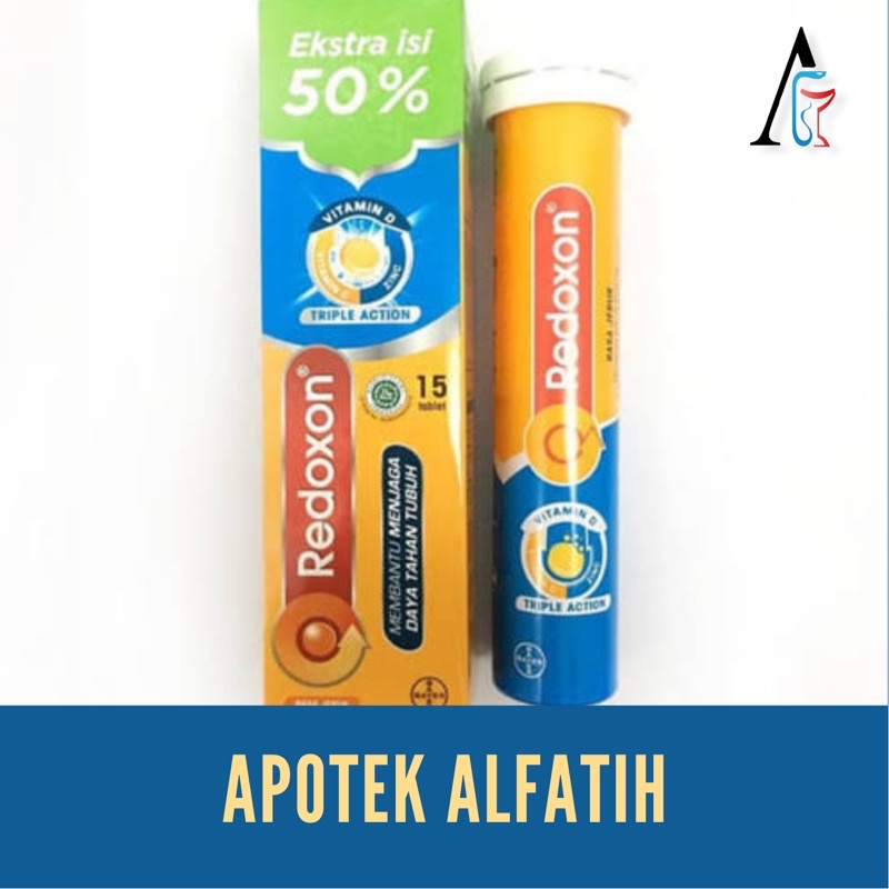 Redoxon Redokson Redocson Triple Action Effervescent 10 tablet | 15 tablet | 20 tablet