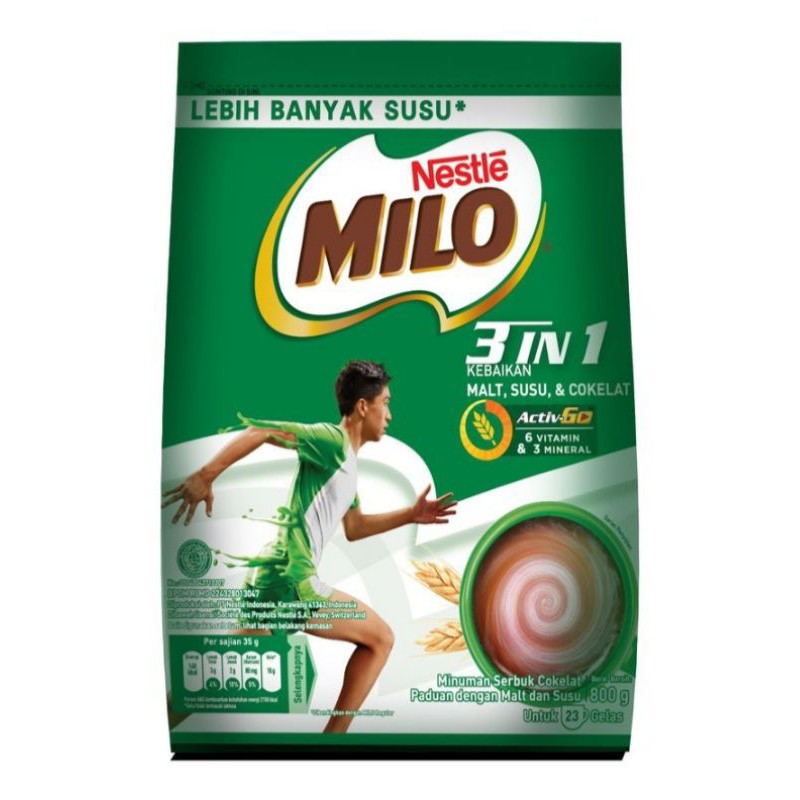 

Milo Healthy Drink Energy Actigen-E 800gr