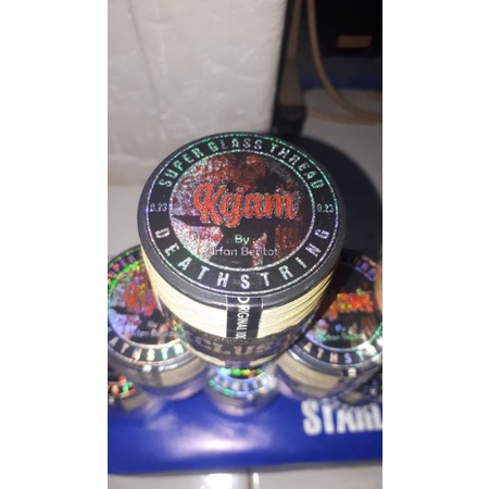 Gelasan matot "KEJAM" by IRFAN BEUTOT, senar mati/dead string, size 023, klos bonit 2000 yard