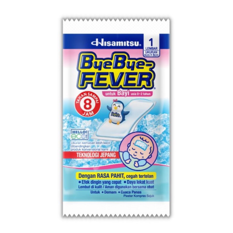 Bye bye fever bayi / kompres demam bayi