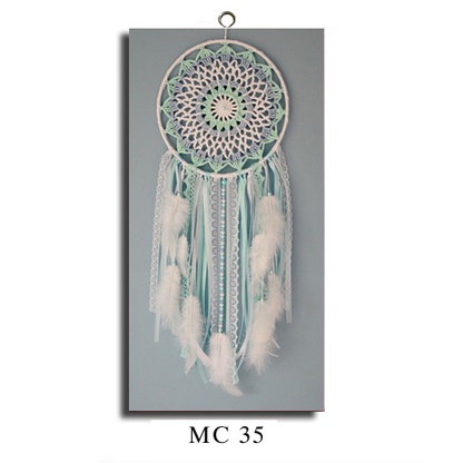 Hiasan Dinding Pajangan Ruang Tamu Dekorasi Kamar Tidur  Walldecor Macrame Poster Kayu Tema Etnik-MC 35