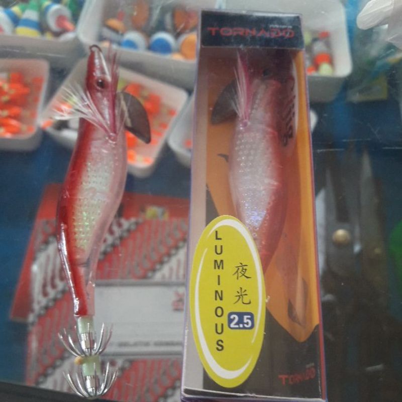 umpan cumi tornado ukuran 2.5