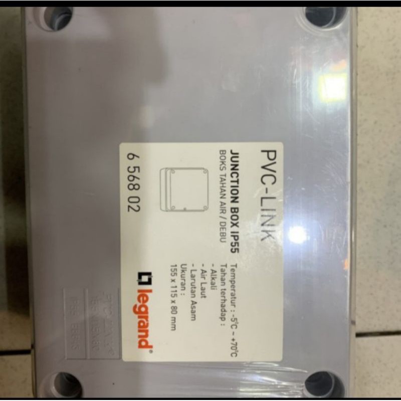 junction box legrand duradus legrand box anti air legrand 115x115x80