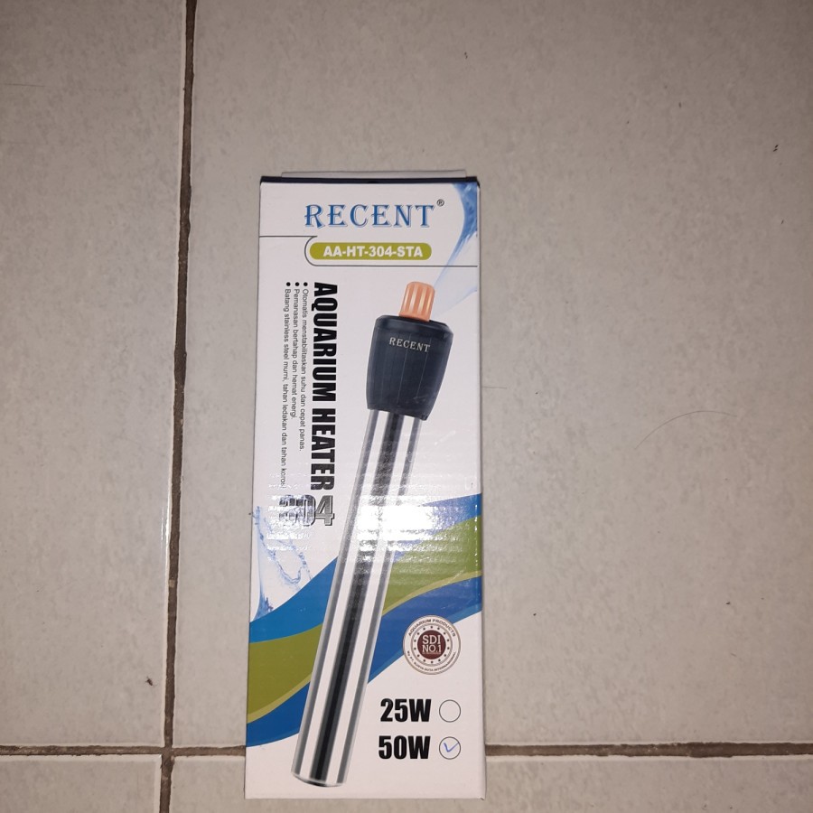 Heater recent aa-ht-304-sta 50watt , Aquarium Heater 50Watt