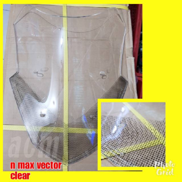New windshield visor  vector tebal yamaha nmax