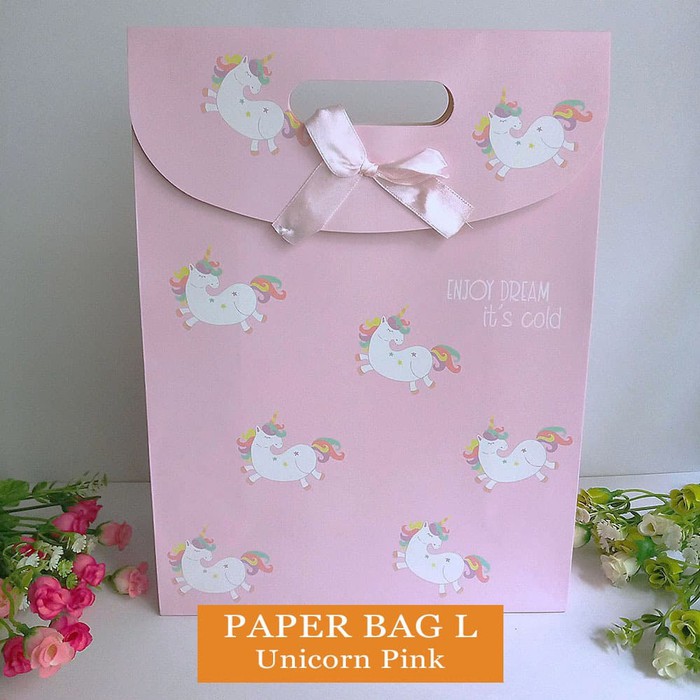 

Paper Bag Motif / Tas Kertas Kado / Tas Ulang tahun - L CHARACTER