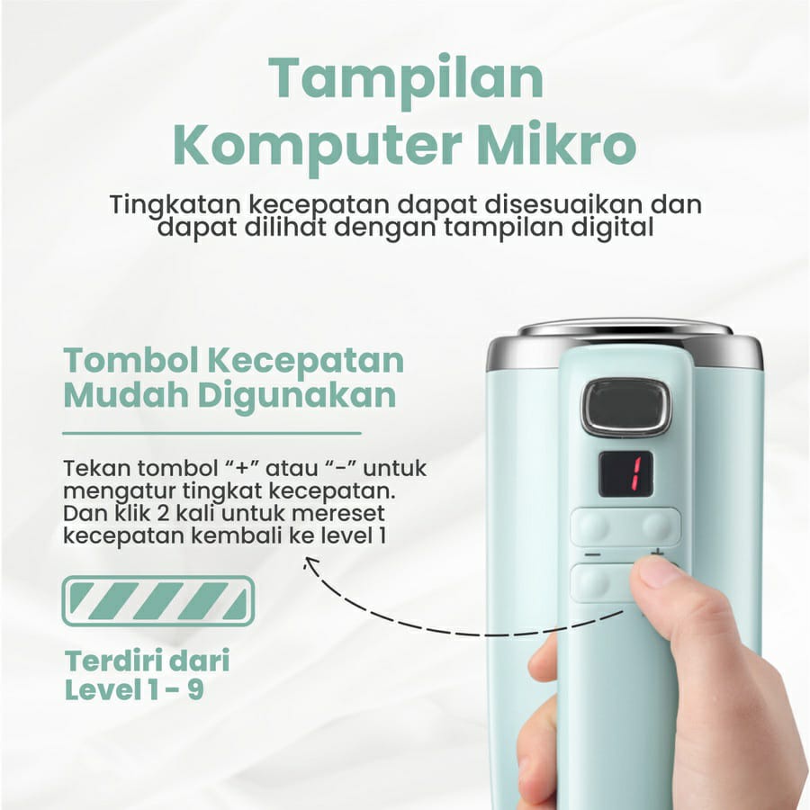 Emily Digital Stand Mixer 4L (EHM-93002)