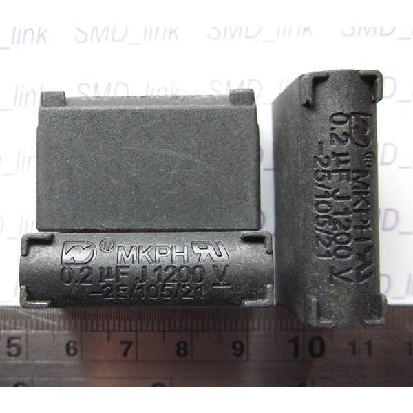 Kapasitor MKPH 0.1uf /  0.15uf / 0,2uf / 0,24uf / 0,27uf - 1200V Vertikal / Berdiri