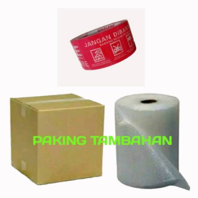 

PEMBUNGKUS DUBBLE WARP+DUS UNTUK PAKING