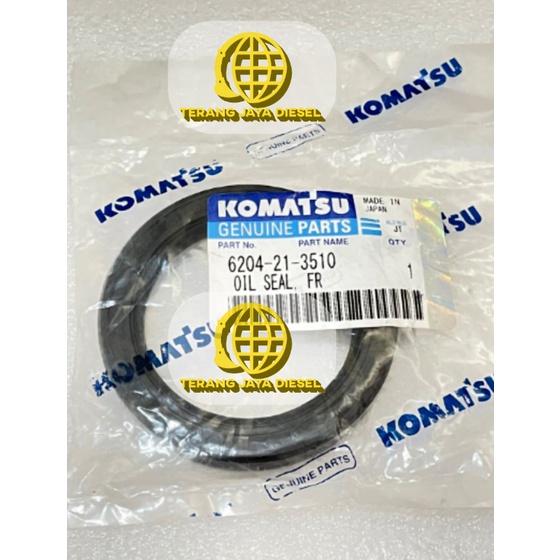 6204-21-3510 Seal Crankshaft Seal Kruk as Depan 4D95 Komatsu