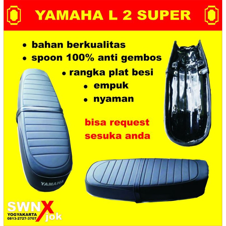 JOK YAMAHA L2 SUPER LIST BESI ORI/VARIASI EMPUK ANTI GEMBOS