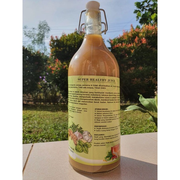 

1 Liter jus bawang putih tunggal