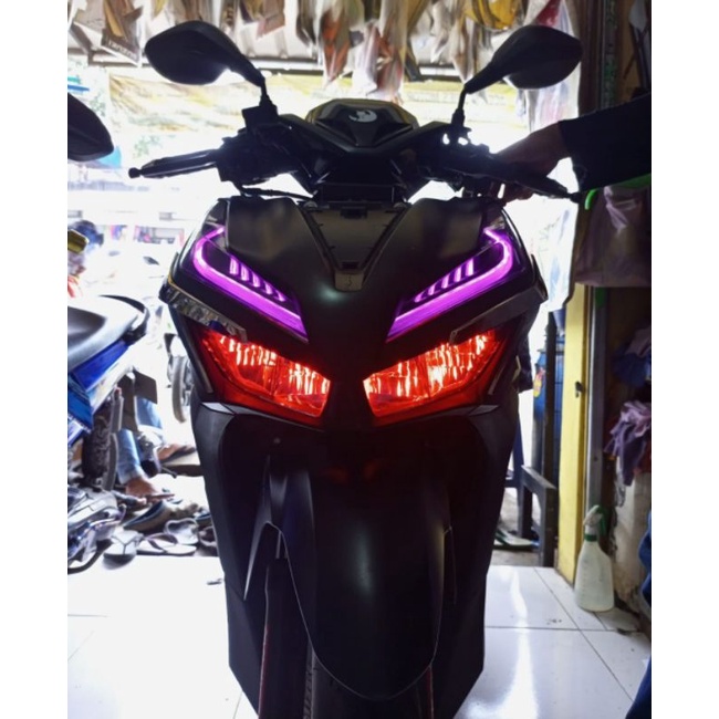 LAMPU LED DEMON EYE DEVIL EYE BUAT MOTOR 12V DEVIL EYES 3 TITIK ALL MOTOR