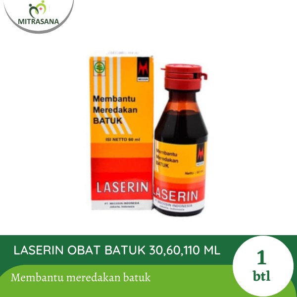  Laserin Obat  Batuk 30 60 110 Ml Shopee Indonesia