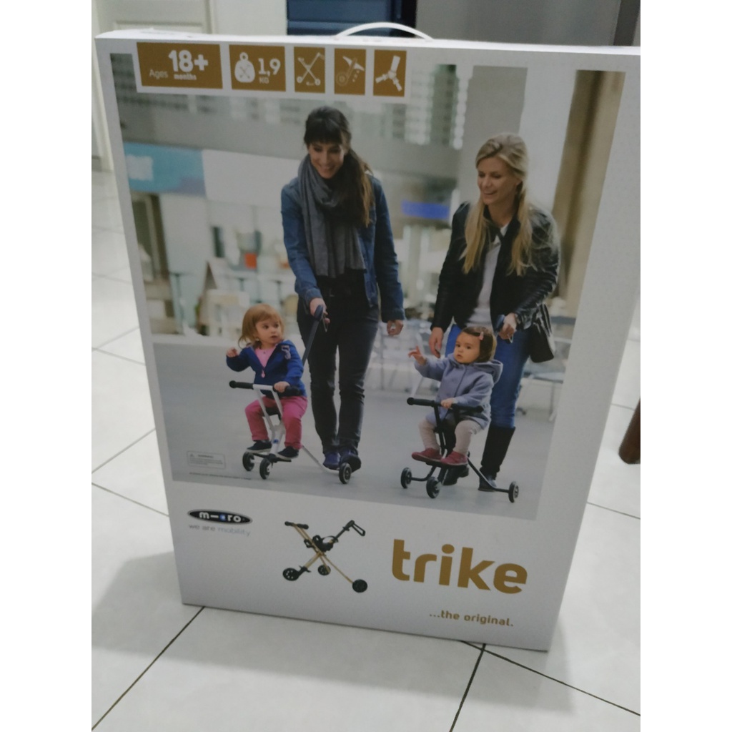 Micro Trike Deluxe Gold Preloved