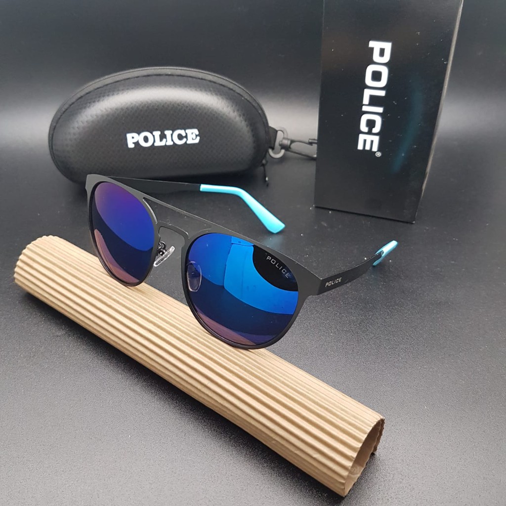 Sunglass - Fashion Pria - Kacamata Hitam Pria - Kacamata Hitam Pria Police A007 Lensa Anti UV