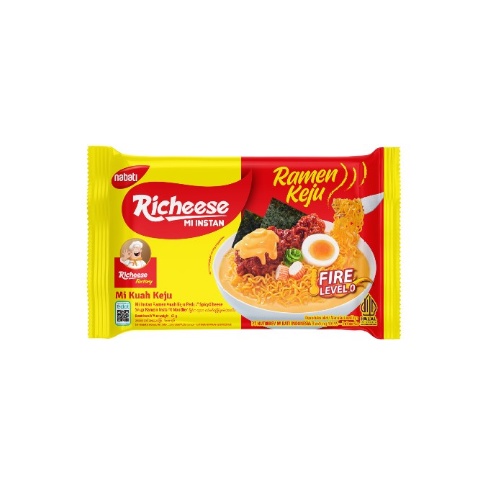 

RICHEESE MIE RAMEN KEJU LEVEL 0 65GR