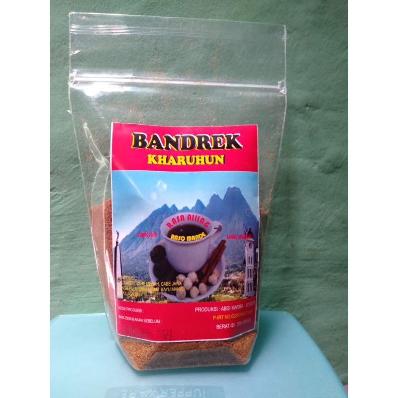 

BANDREK KHARUHUN 500gr Original Murni Gula Aren