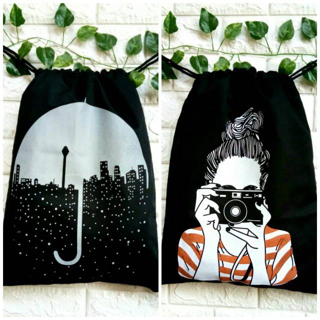 LS 443 - Tas Serut Part 1 / Tas Punggung Simpel