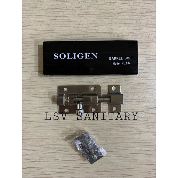 grendel slot soligen 2” inch grendel stainless steel soligen