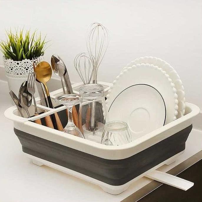Spesial Promo - Rak Dapur Baki Dapur Rak Cucian Piring Gelas Sendok Cantik Minimalis