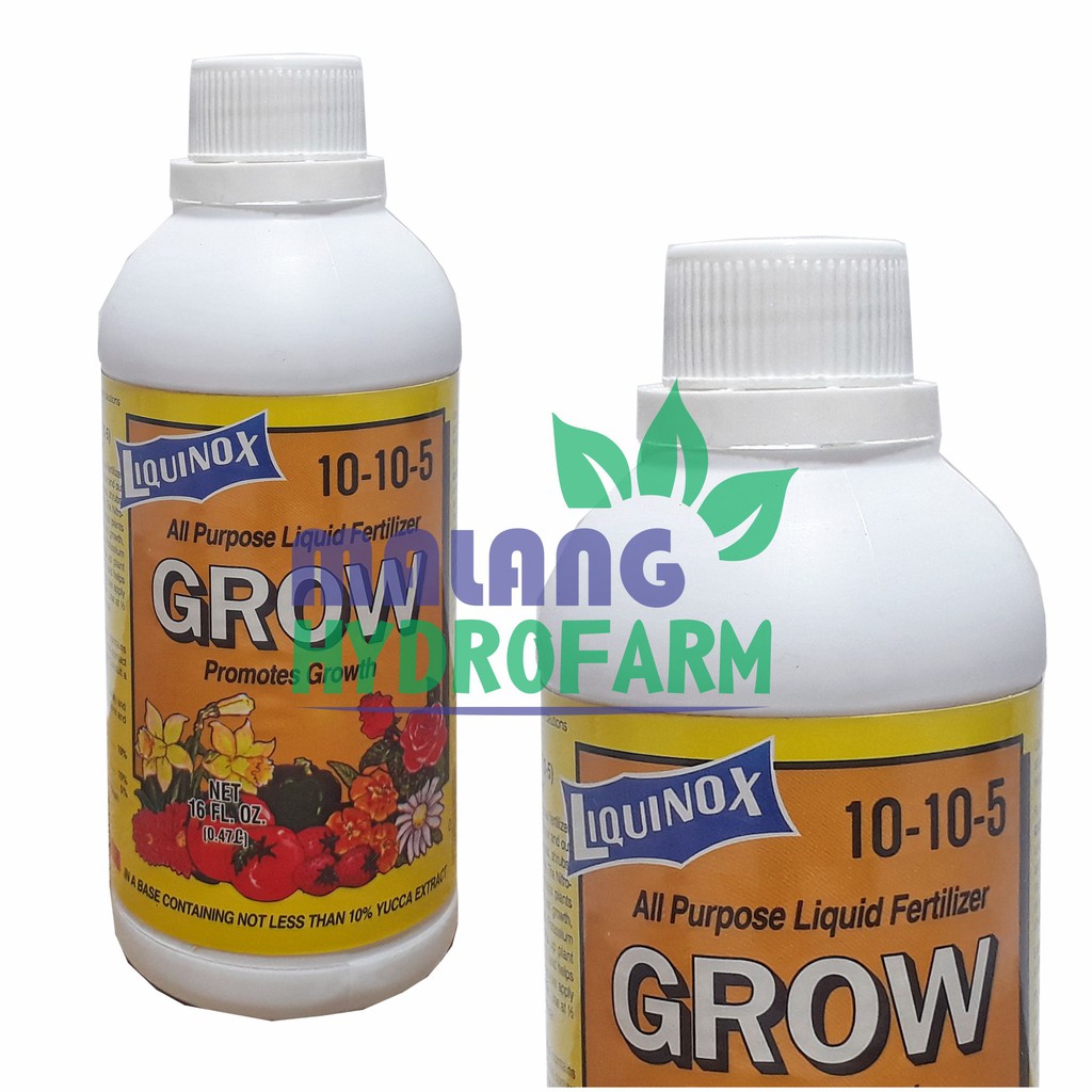 Liquinox Grow 10-10-5 470 ml pupuk cair pertumbuhan tanaman hias aglonema anggrek calathea