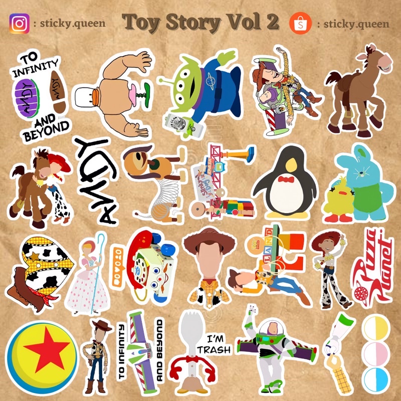 

STICKER TUMBLR TOY STORY VOL 2