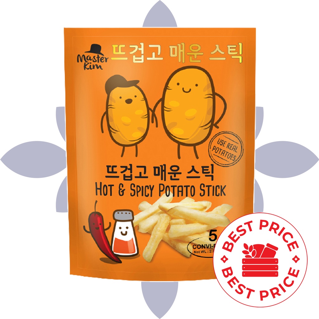 MASTER KIM - POTATO STICK HOT &amp; SPICY - 80 GR