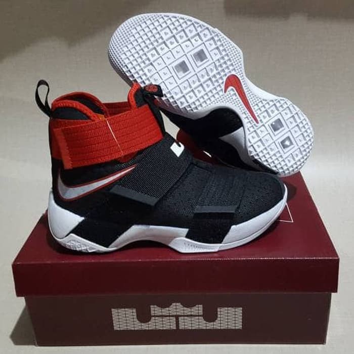 Sepatu Basket lebron Soldier 10 BRED