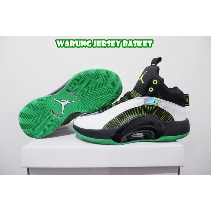 KUALITAS ORIGINAL Sepatu Basket Air Jordan 35 AJ 35 Celtics